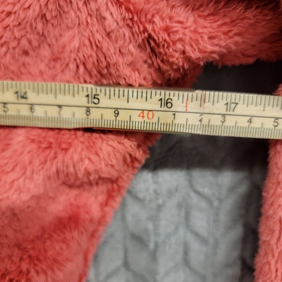 The North Face Oso Hooded Fleece Jacket Long Sleeve Women’s‎ Sz XS Pink Comfort - Picture 5 of 14